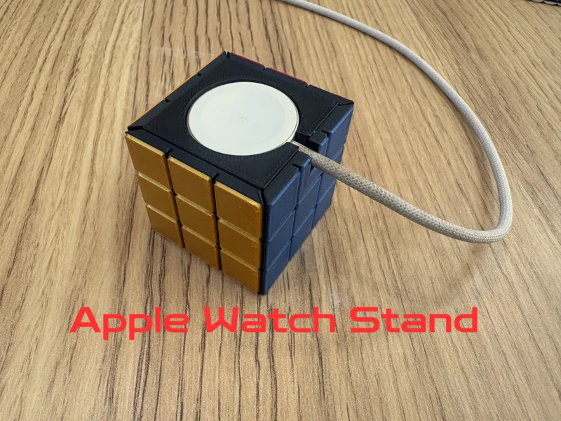 Rubik Cube Apple watch  Stand