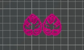 Monstera Leaf Earring Cutters view 4