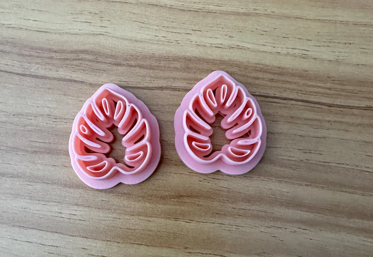 Monstera Leaf Earring Cutters view 3