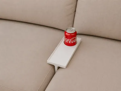 Single Sofa Tray with cupholder