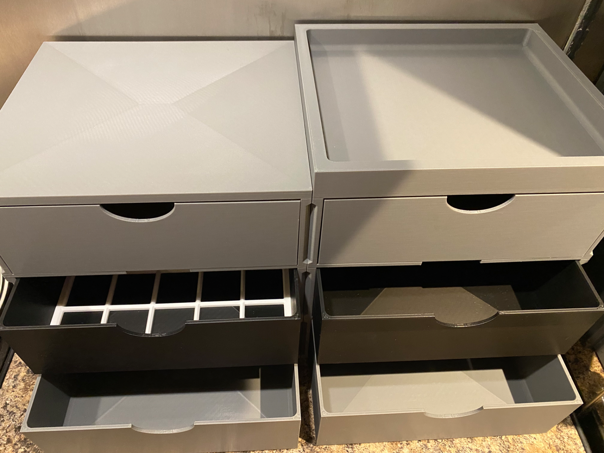 Interlocking Rack Gridfinity Drawer Unit