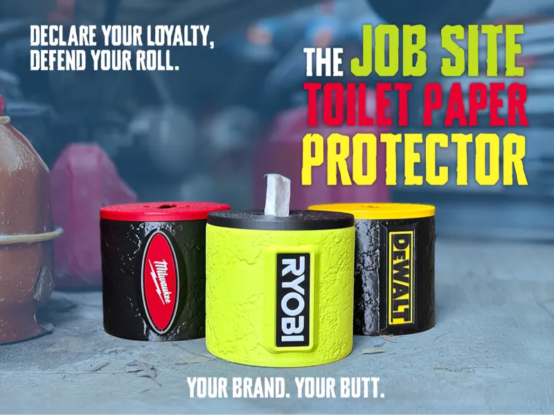 The Job Site Toilet Paper Protector