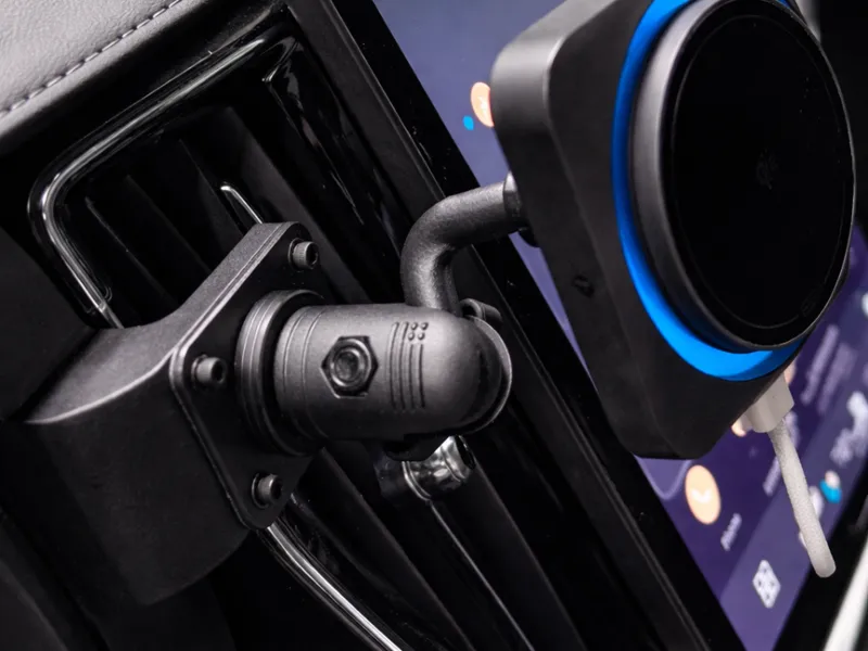 AMPs 20mm to 17mm Ball Adapter 90 Degree