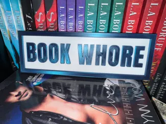 Book Whore Book Plate Bookshelf Decor BookEnd Nook