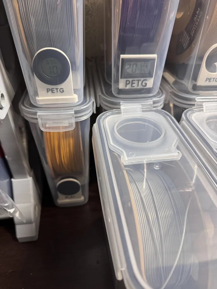 Filament Storage Dry Box Plates Square Humidity by ScreamingSkulls ...