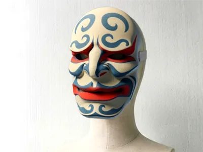 Samurai Iconic Mask ZAIDER3D | Home - MakerWorld