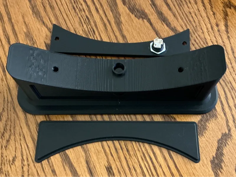 240mm Base w/ Power Jack and Separate Front Plate