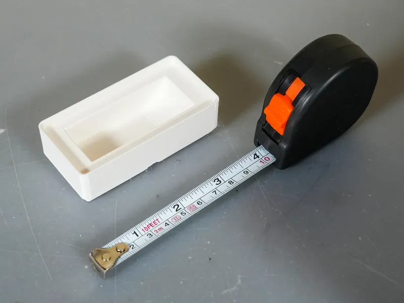 Gridfinity IKEA FIXA Tape Measure Holder: 1 x 2 U