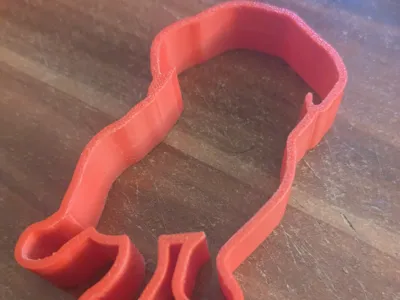 Small Dog Silhouette Cookie Cutter
