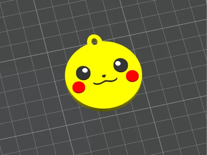 Pikachu Keychain