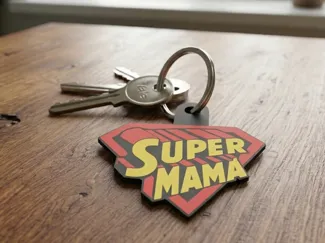 Llavero super mamá