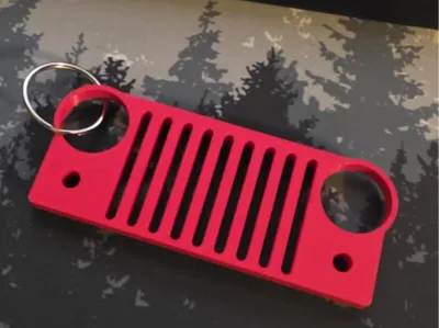 Jeep Keychain