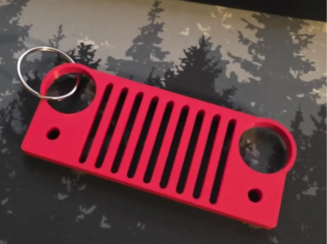 Jeep Keychain