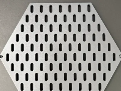 10" Hexagonal Skadis board v1