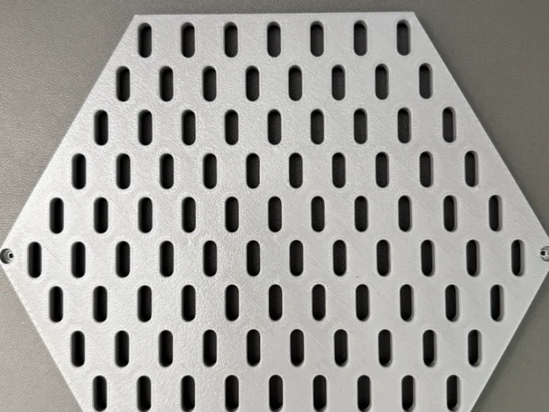 10" Hexagonal Skadis board v1