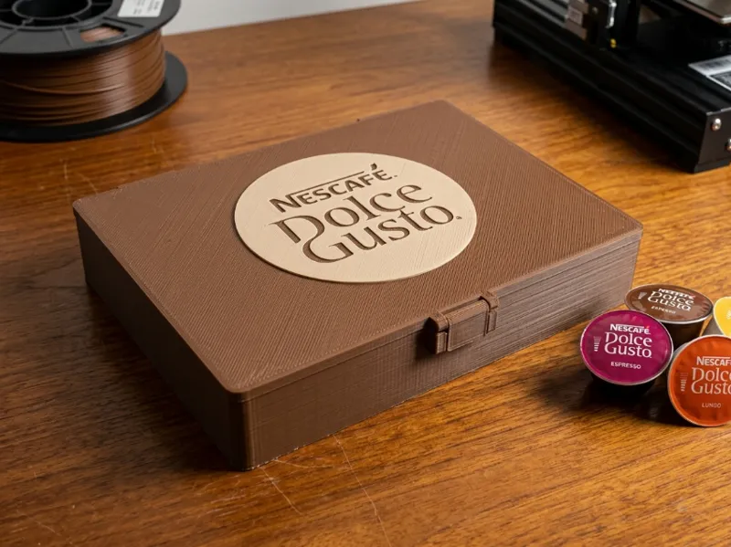 Caixa Para Capsula de Café Dolce Gusto 12 Unidades
