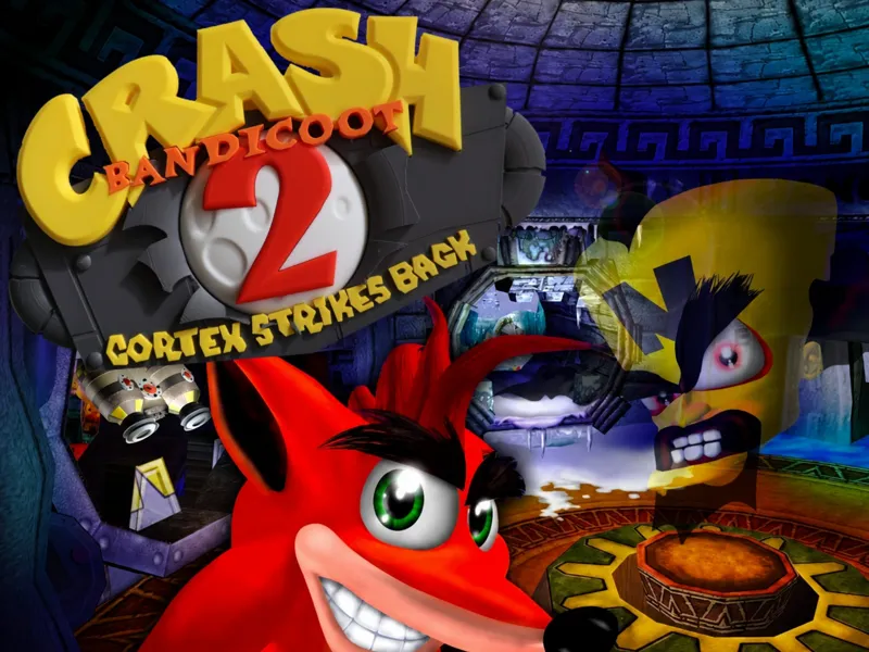 Crash Bandicoot 2 Logo MultiPart