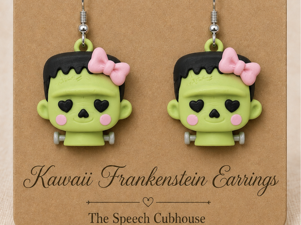 Kawaii Frankenstein Earrings - 1