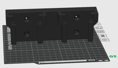 Milwaukee M18 Battery Holder (With Clips)