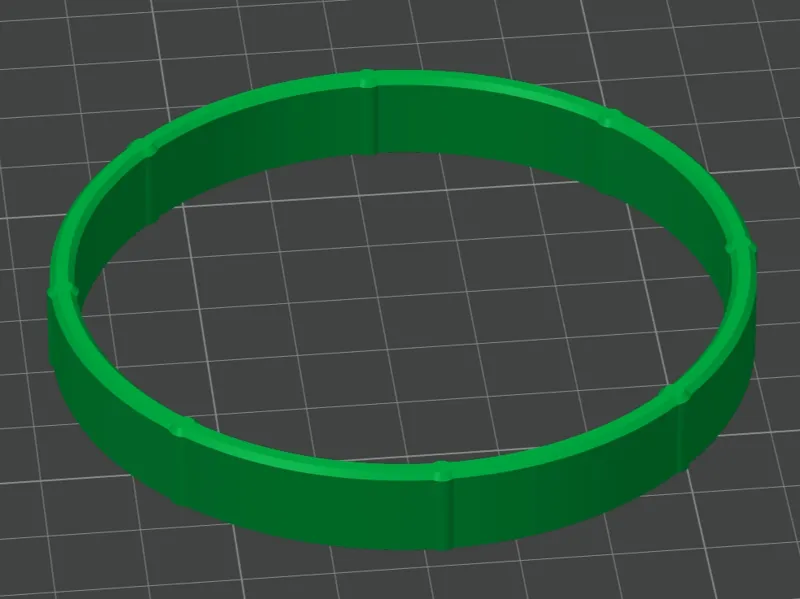 Throttle gasket for Renault Twingo Clio III GT RS