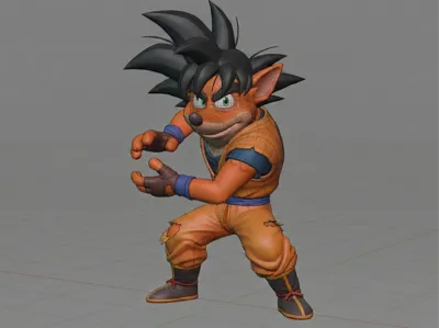 Goku Bandicoot - NOT AMS