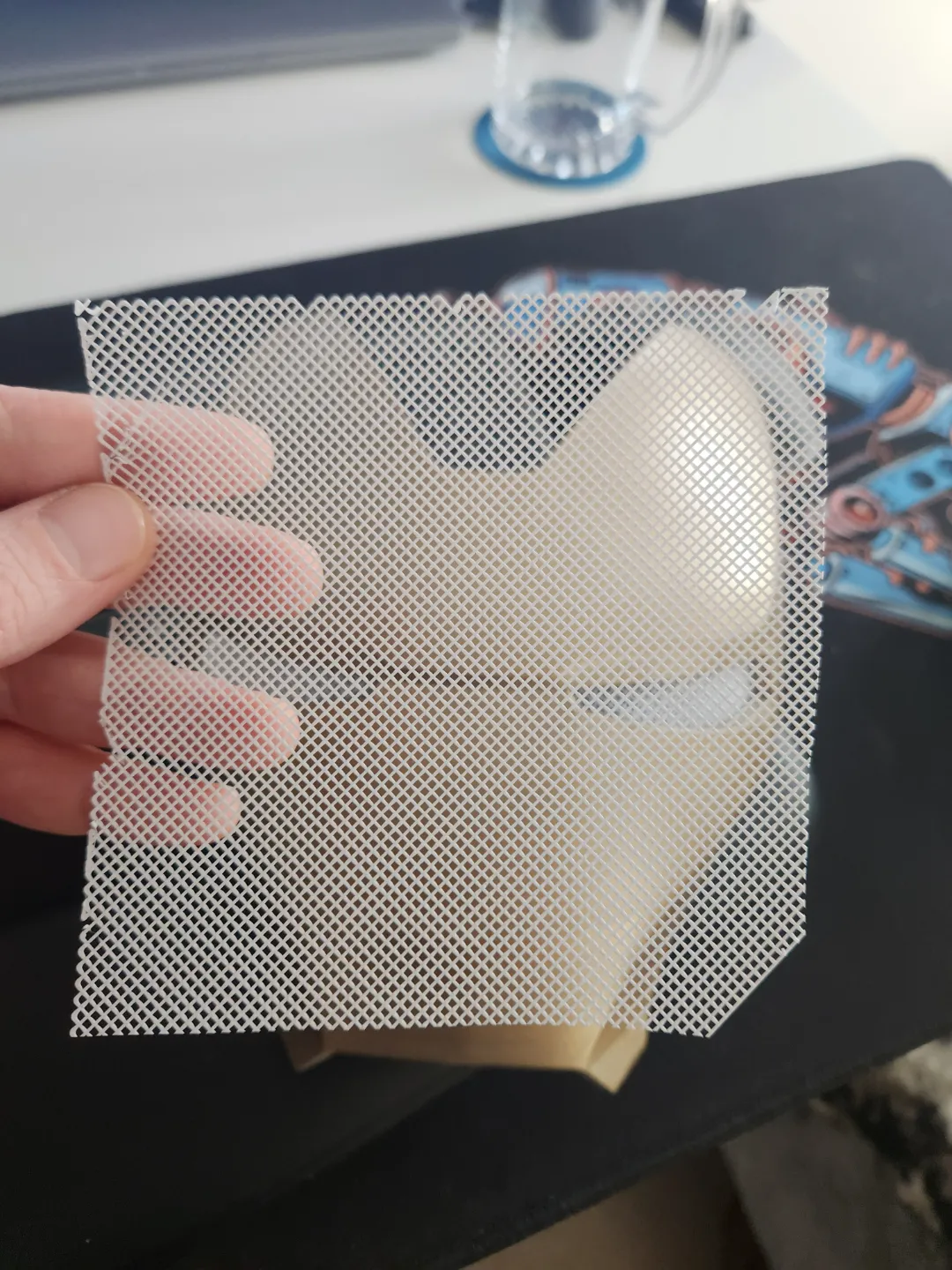 Mesh for Mask & Helmet Eye Lenses - Paper Thin view 3