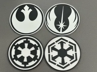 3D Star Wars Coasters