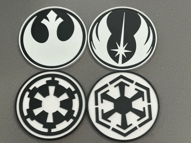 3D Star Wars Coasters