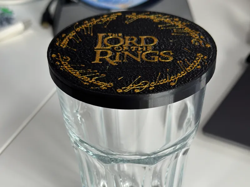 Abdeckung für Ikea Glas Pokal - Lord of the Rings