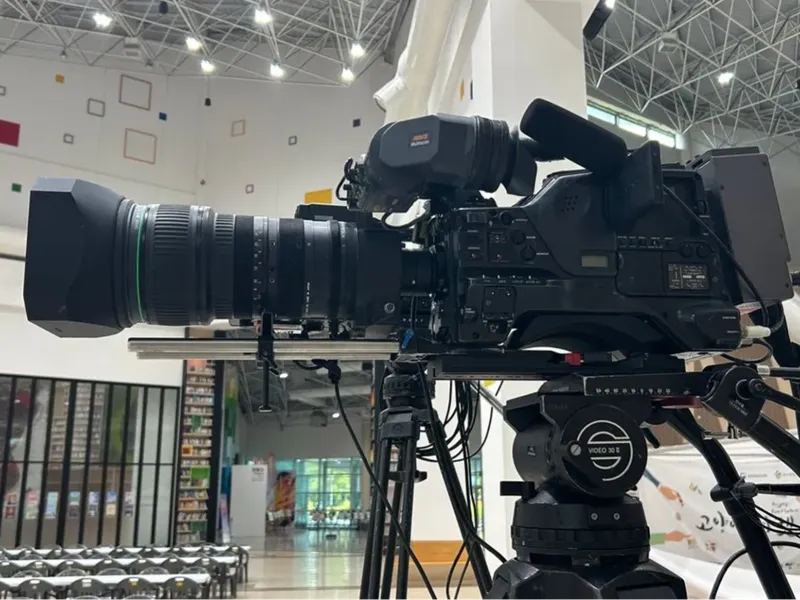 sony 방송국용 ENG 카메라 마이크 덮개