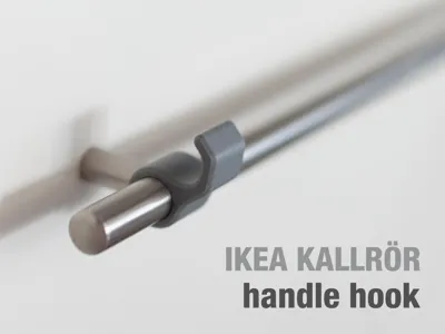 Ikea KALLRÖR handle hook