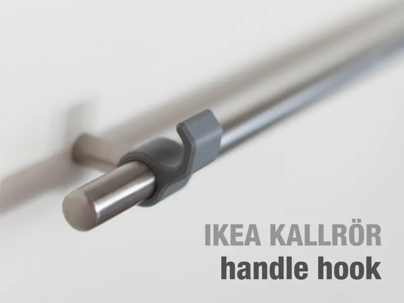 Ikea KALLRÖR handle hook
