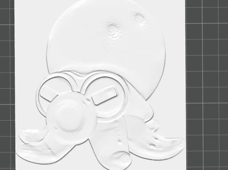 Octorok lithopane
