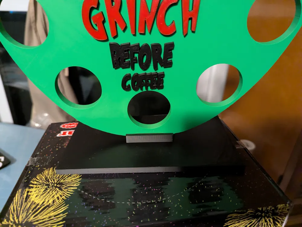 Grinch Coffee Pod Holder - Free 3D Print Model - MakerWorld