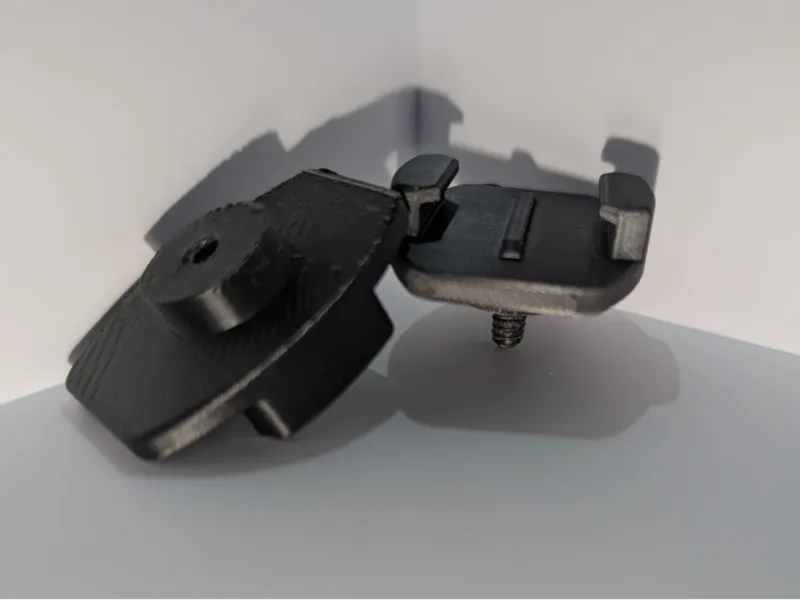 GoPro/ActionCam 1/4 Camerascrew quickrelease mount