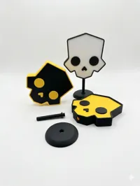 0.2mm layer, 3 walls, 10% infill Gyroïd