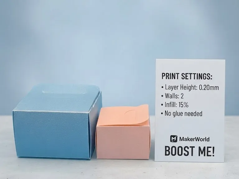 foldable party box simple gift box favor