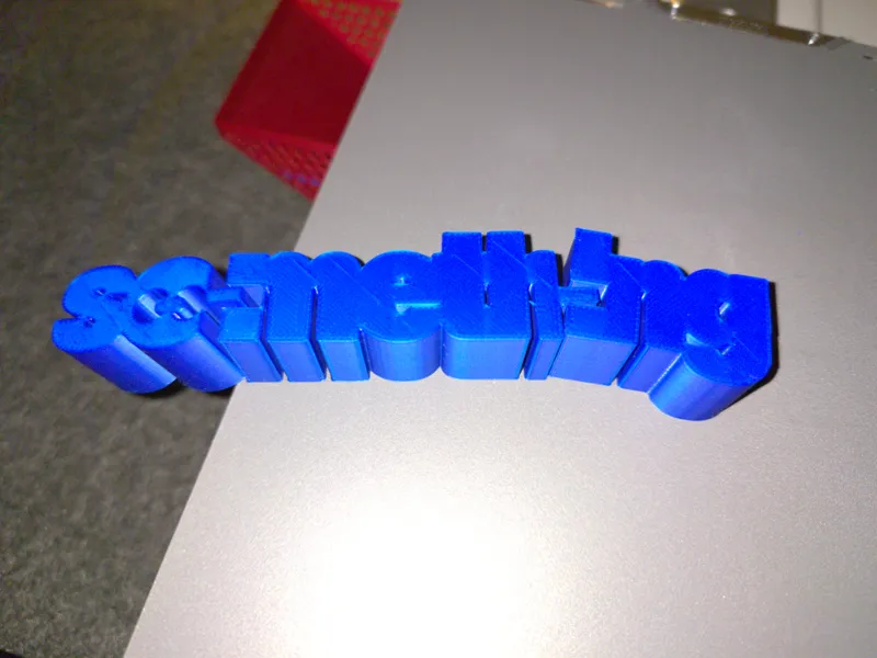Just print something