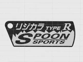 思域typeR改装品牌钥匙扣