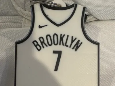 Kevin Durant Nets Keychain