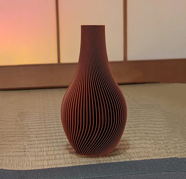 Vase à volutes