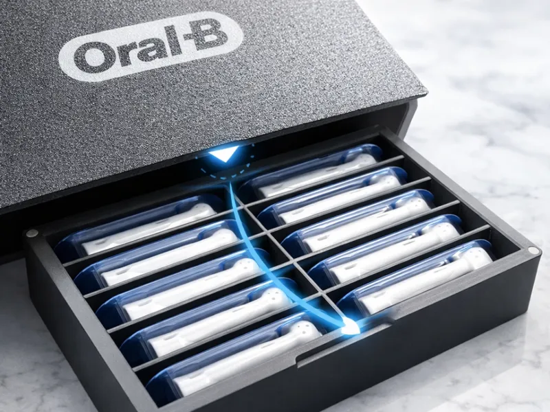 Holder Porta Testine Spazzolino Elettrico Oral B
