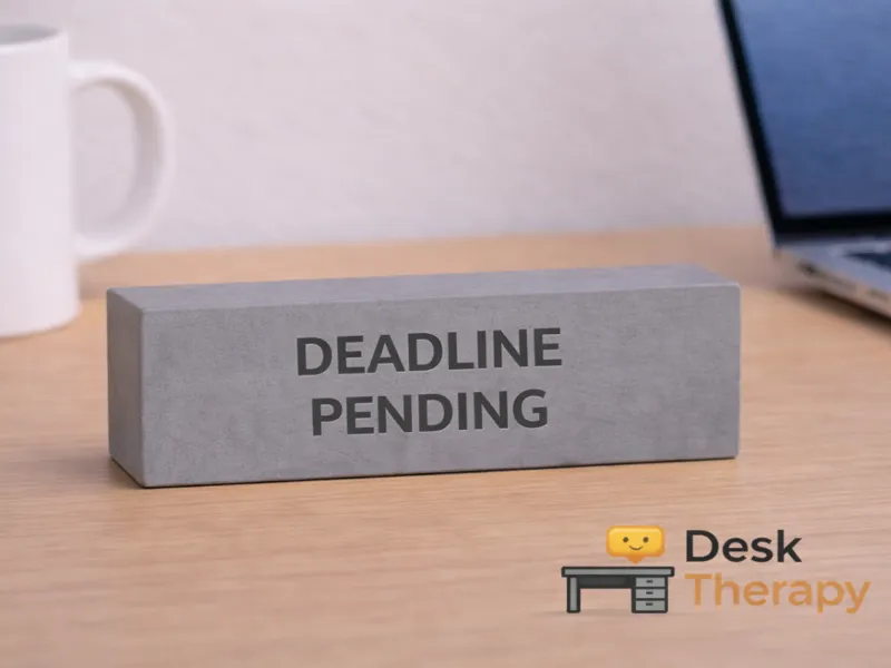 Desk Therapy Mood Brick – Deadline Pending