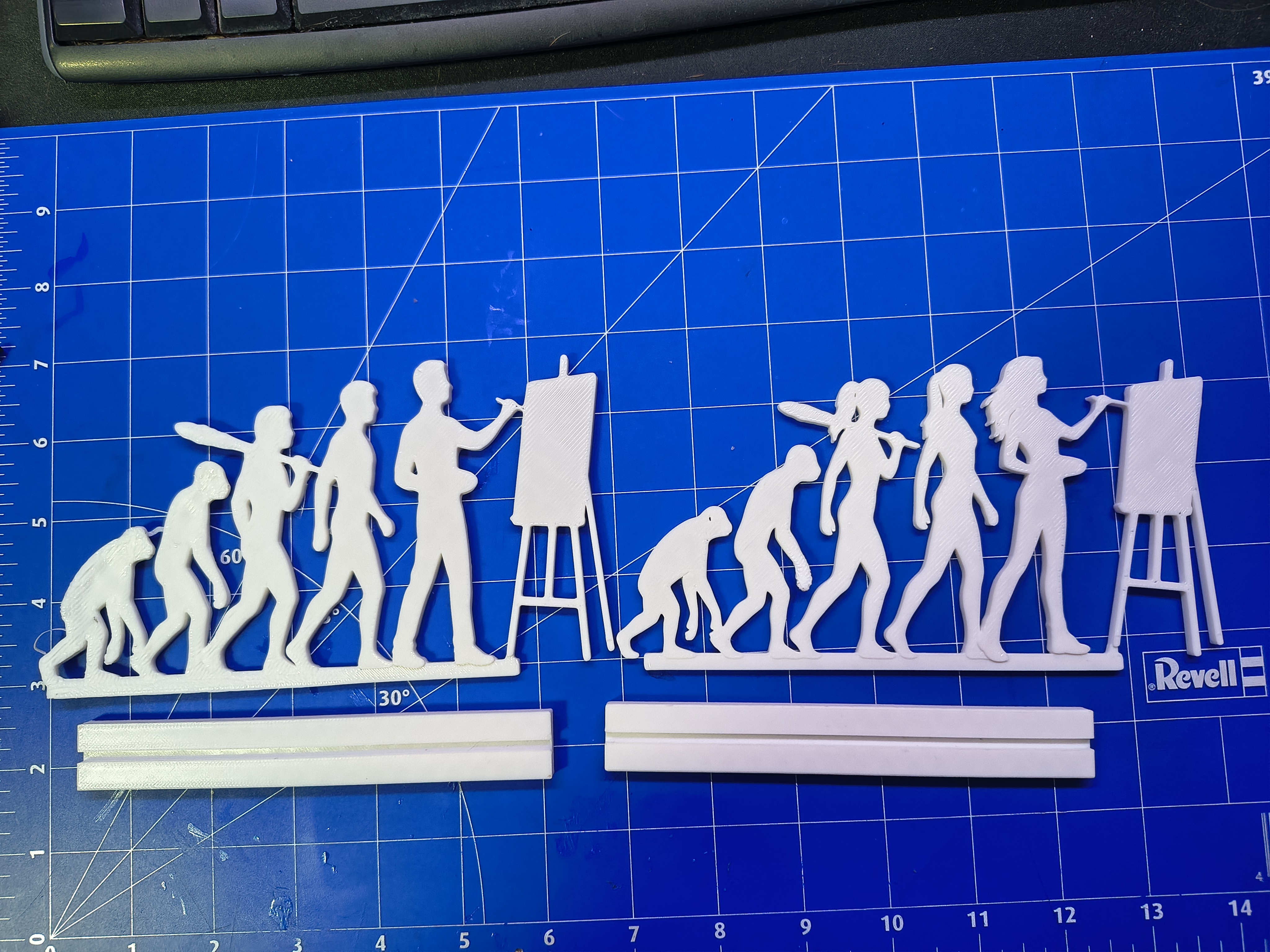 Miniatura 2 do modelo 3D Human Evolution – Art Painter Edition