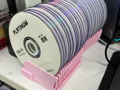 disk holders with rack