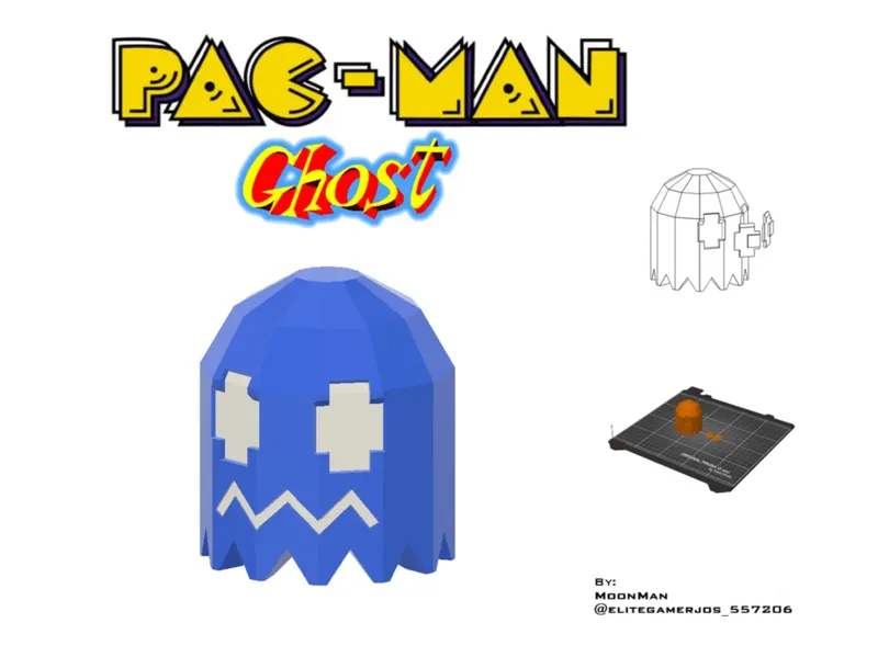 PAC-MAN Bulnerable Ghost