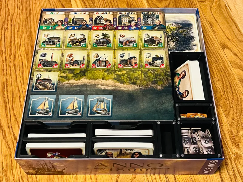 Anno 1800 Boardgame Organizer A1 Mini
