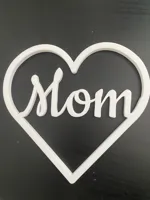 Cadre cœur pour macramé — cadeau maman — photo 4