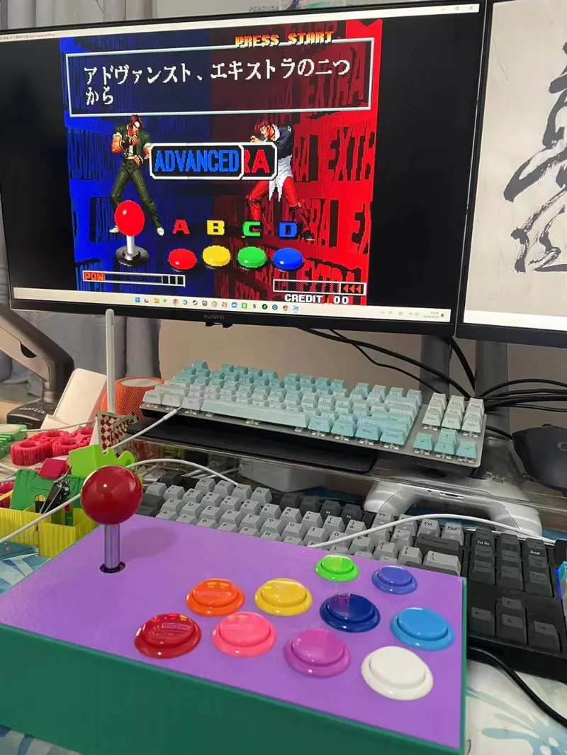 joystick control box 格斗等街机游戏控制盒