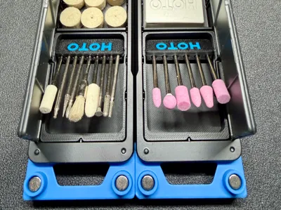 Rotary Tool Bit Organizer for HOTO Snapbloq A04
